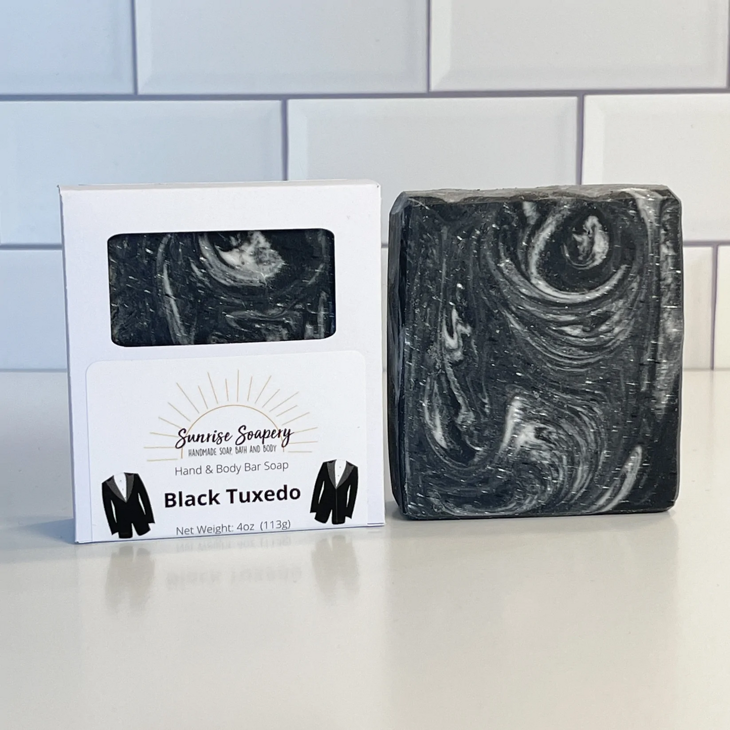 Black Tuxedo Bar Soap